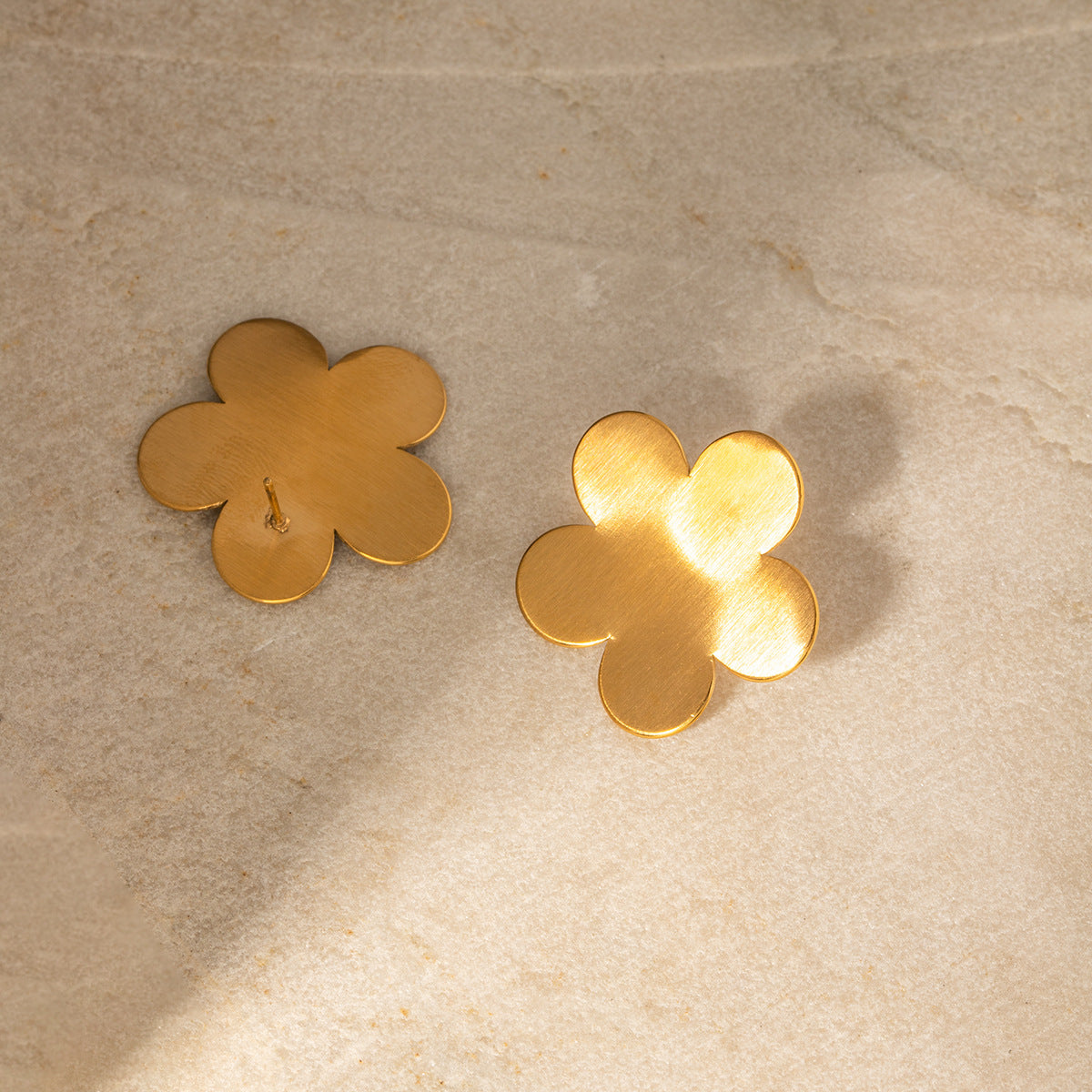 French flower earrings