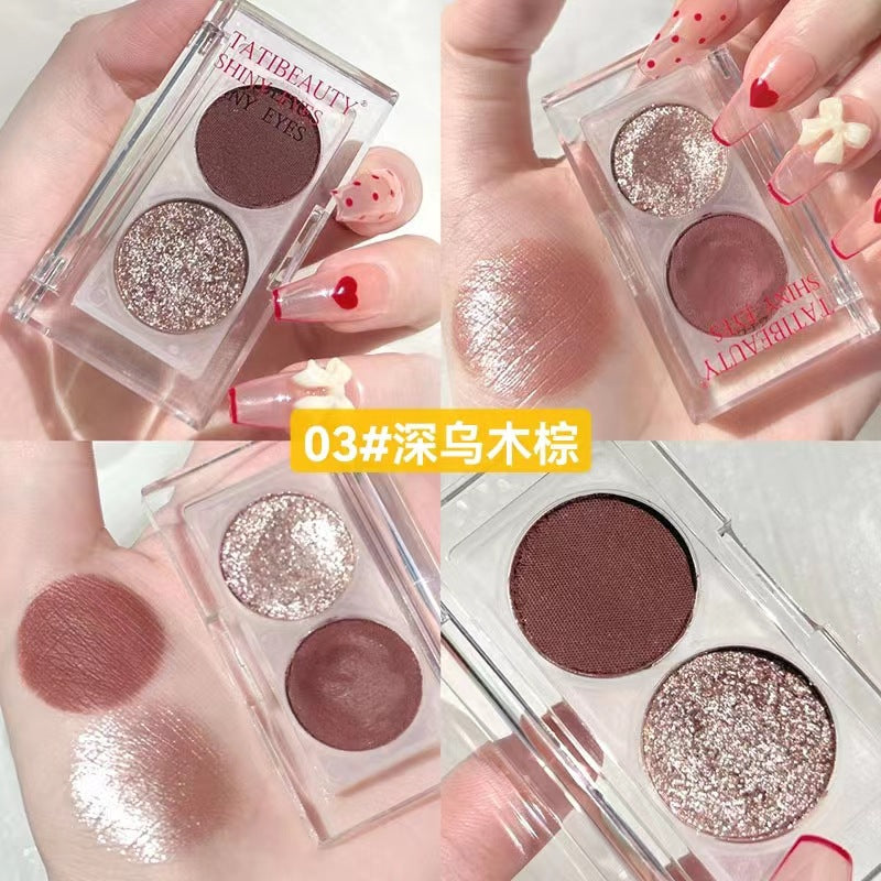 Two-Tone Waterproof Eyeshadow