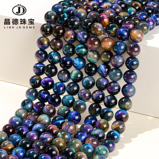 Cat's Eye Peter Tiger's Eye Stone Loose Beads