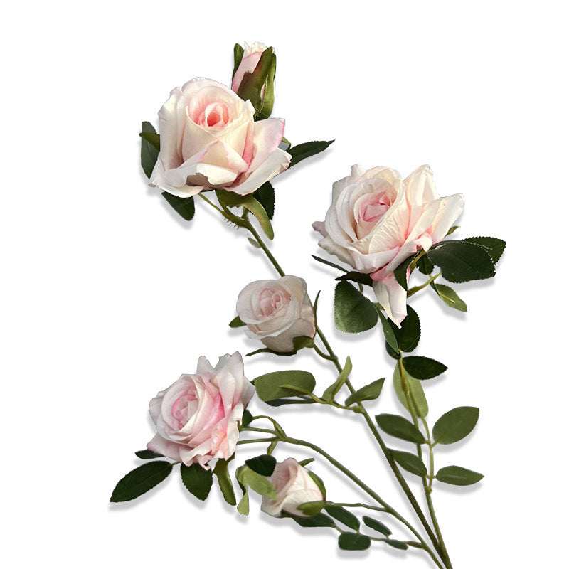 Flores artificiales rosas para boda. 