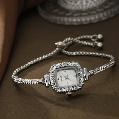 Square watch European jewelry set