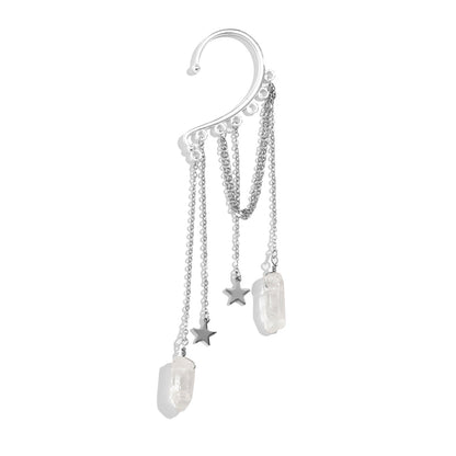 Star tassel versatile ear clips