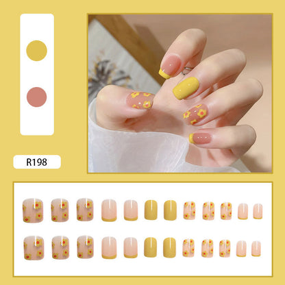 Removable Press-On Nail Art
