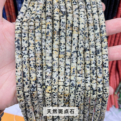 3 * 6Mm natural stone right angle disc loose beads