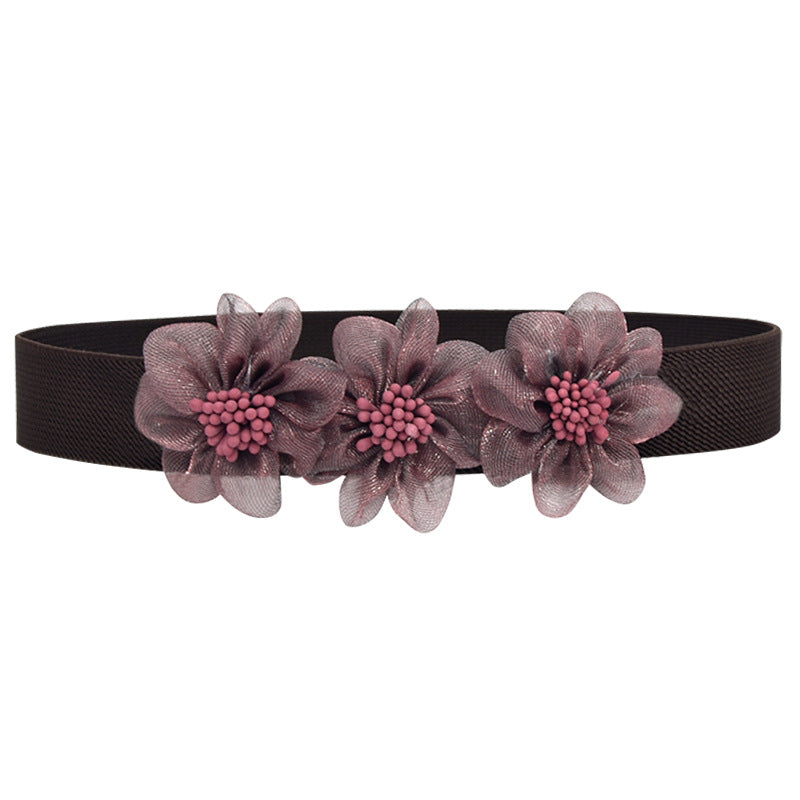 Slim waist seal women's versatile belt