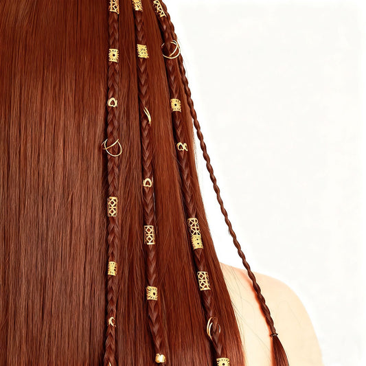 80Pcs DIY Dreadlock Rings