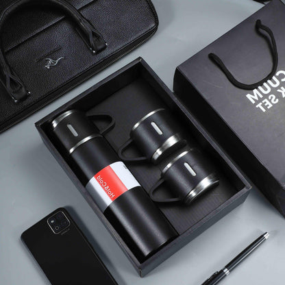 Gift Mug Gift Box Set One Mug with Three Lids