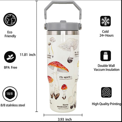 Stainless steel handle Bingba cup coffee cup