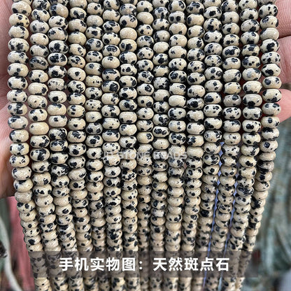 6 * 4Mm natural stone crystal abacus beads loose beads