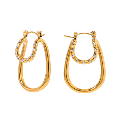 Double Curved Earrings