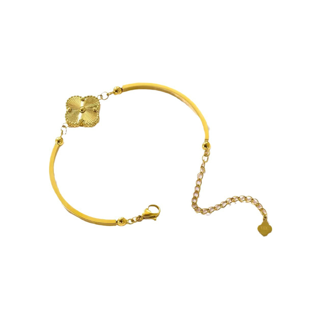 Four-leaf clover clover bracelet