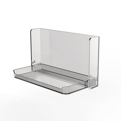 Foldable No-Drill Storage Rack