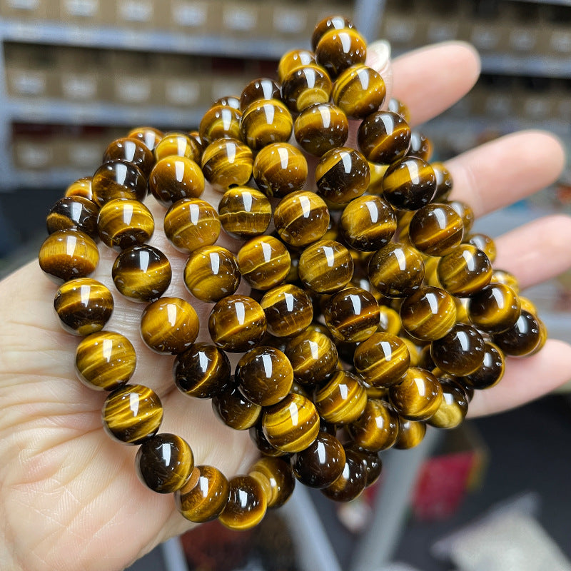 7A Natural Yellow Tiger's Eye Bracelet