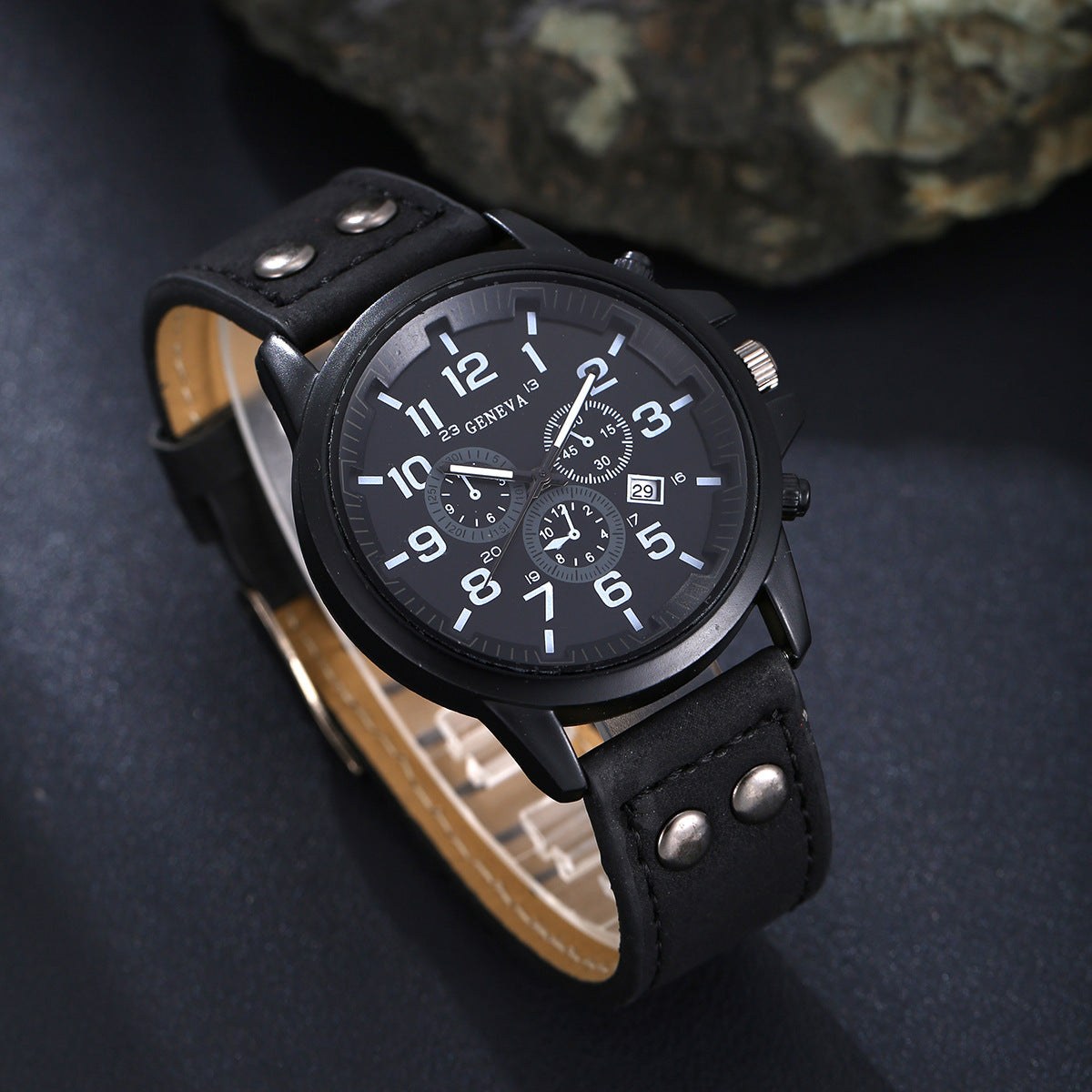 Belt Men's Watch Set