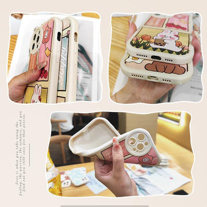 VIVO IQOO Z8X/Y78T/Y100i Silicone Youth Cute Case Luxury Solid Color Creative