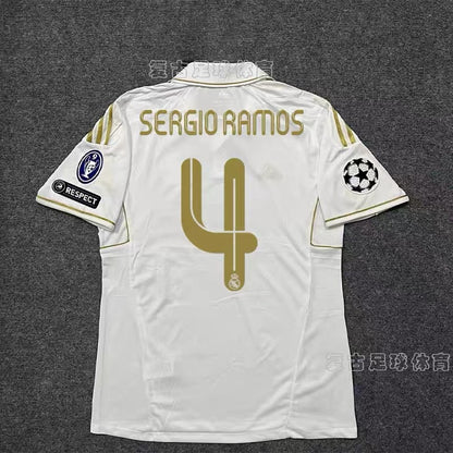 11-12 Real Madrid Retro 14 Guti Kak¨¢ Ra¨²l Redondo 7 Ronaldo Home Away GK