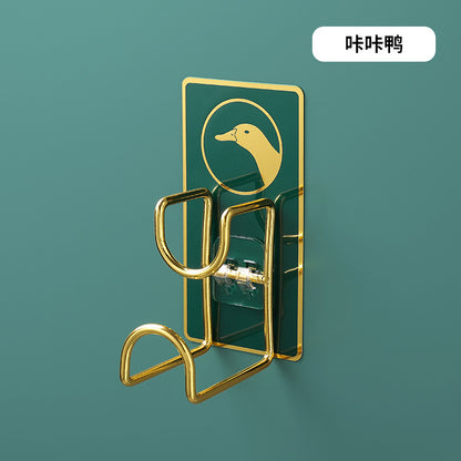Estante de almacenamiento para lavabo montado en la pared 