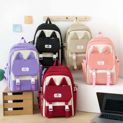 cute school bag student backpack