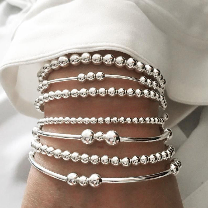 Beaded Stackable Bracelet Set