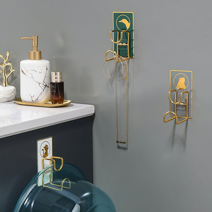 Estante de almacenamiento para lavabo montado en la pared 