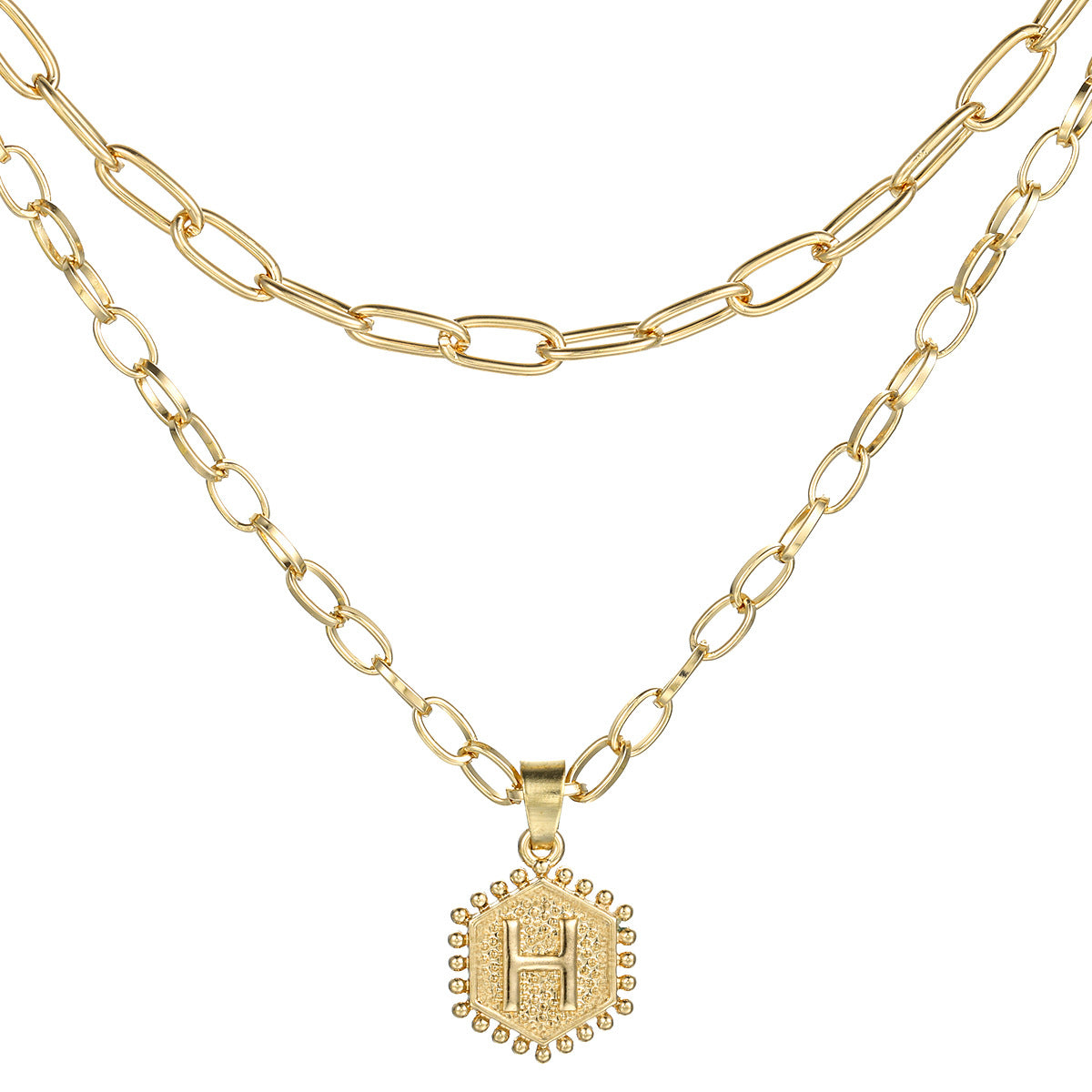 26 English pendant letter necklace creative