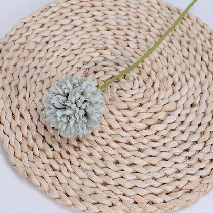 Crisantemo de bola pequeña de diente de león de flor artificial de una sola cabeza 