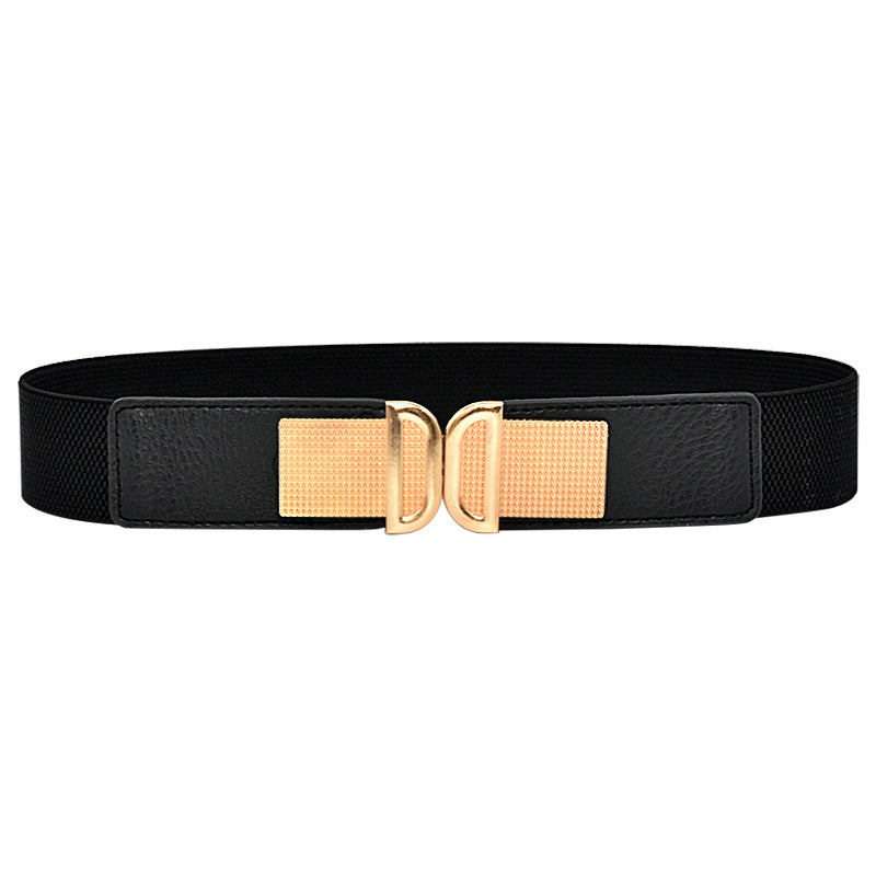 Black elastic belt