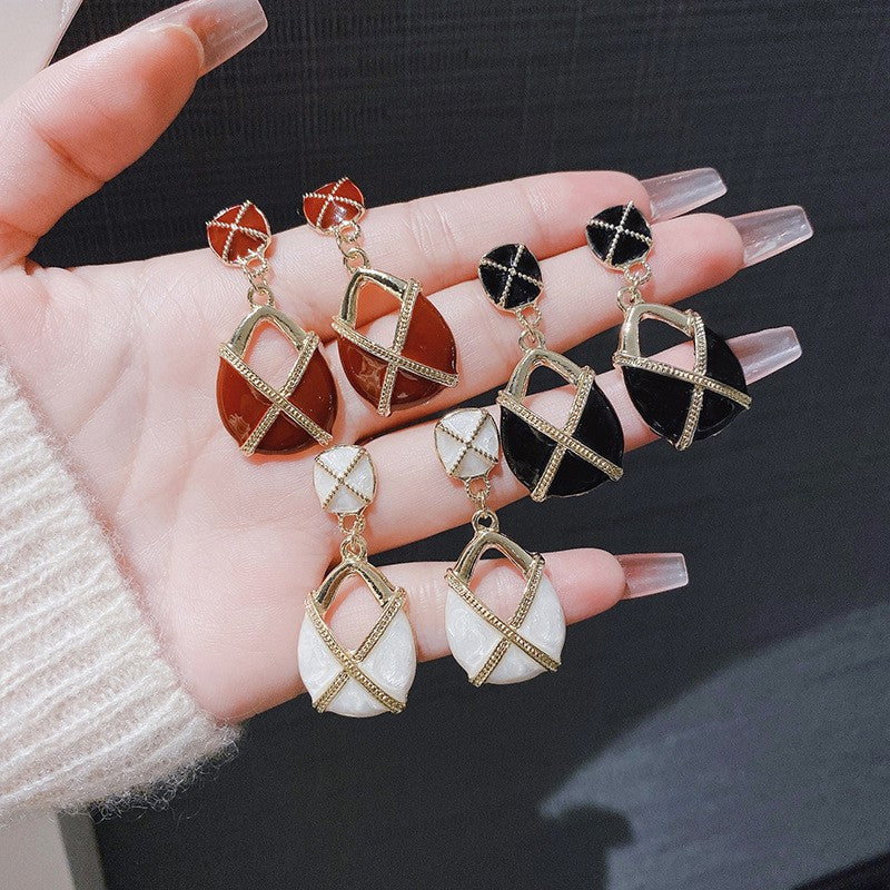 Drop Geometric Medieval Earrings