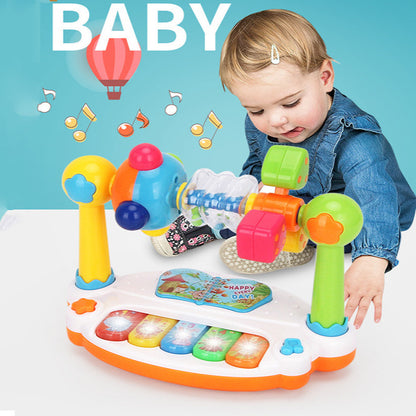 Educational Music Baby Electronic Piano Toy with Lights Singing Stories