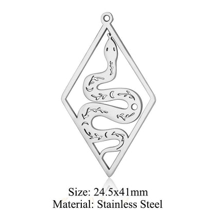 5 pcs/bag wings butterfly titanium steel pendant moth DIY