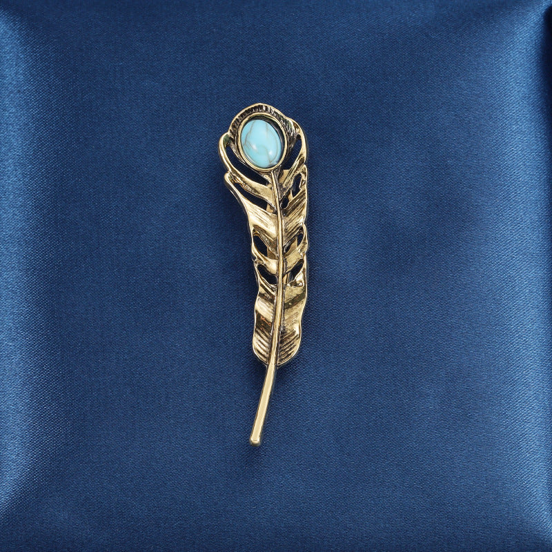 Baroque Football Brooch