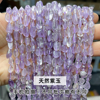 6-8Mm crystal agate irregular conformal loose beads