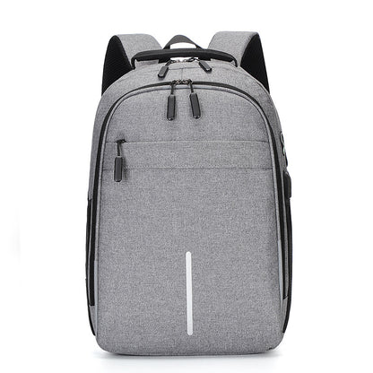 15.6-Inch casual multi-function USB charging schoolbag
