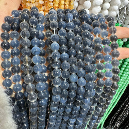 8MM round beads sugar heart agate colored agate beads