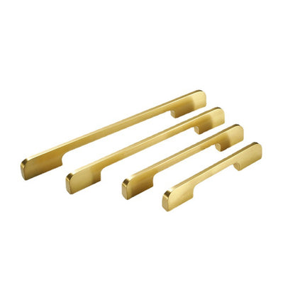 Cabinet door brass handle