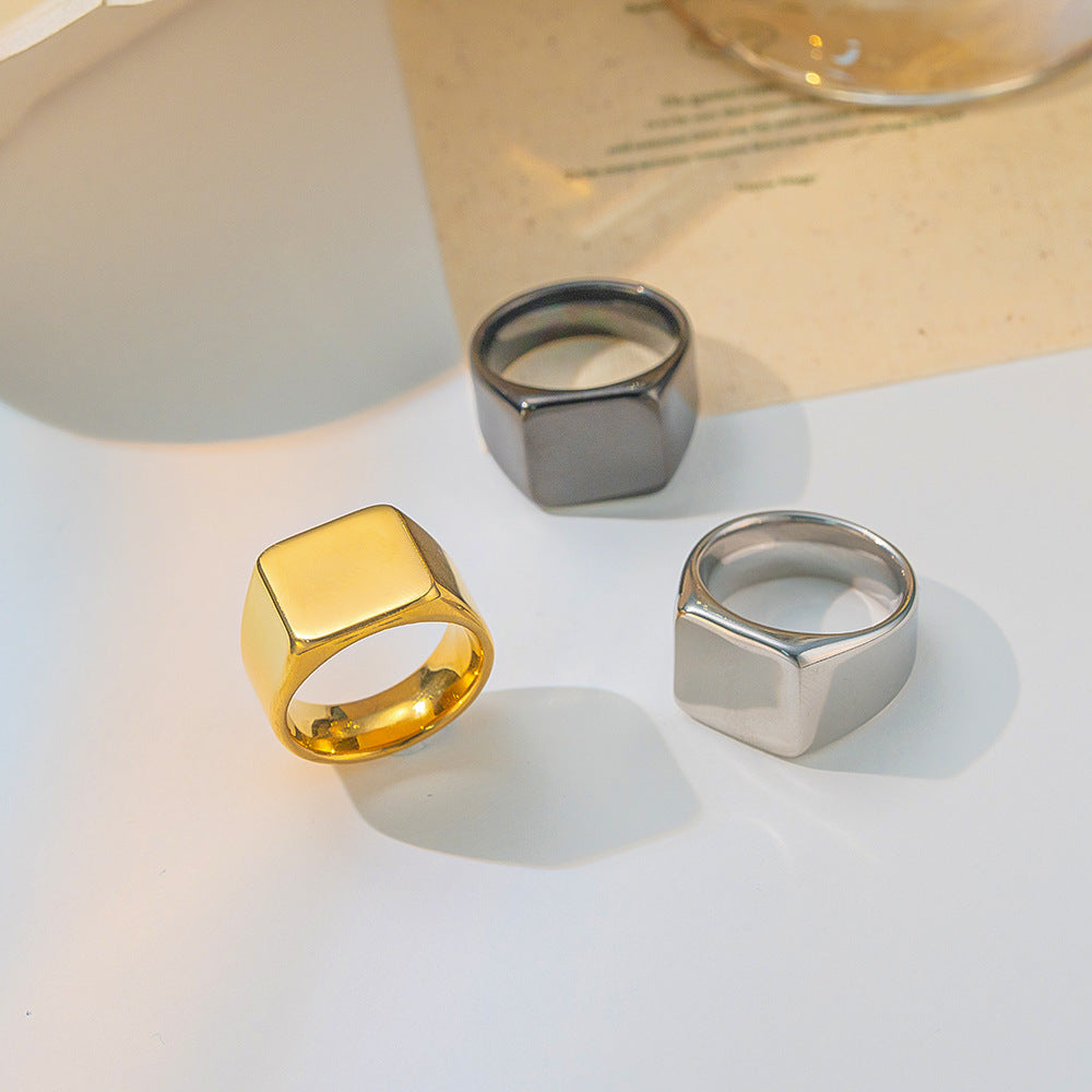 Stainless Steel Square Ring