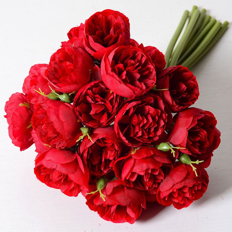 Artificial rose bunch of 27 pieces