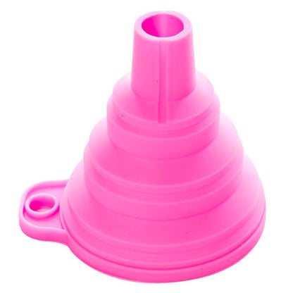 Embudo plegable de silicona portátil multifuncional 