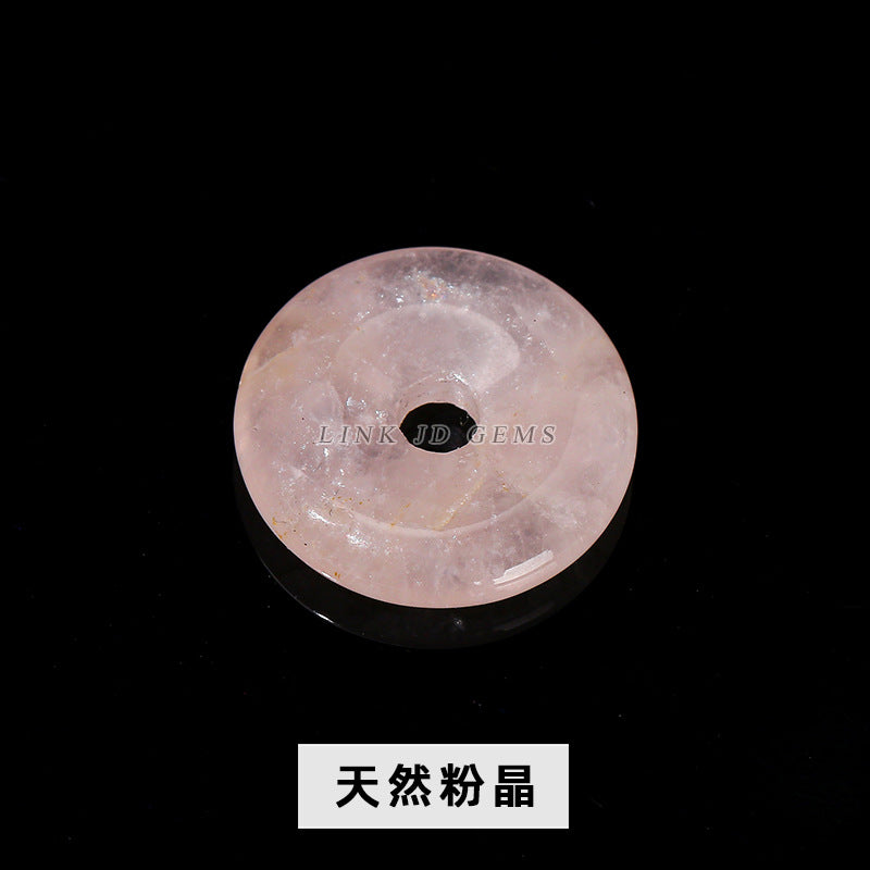 Accesorios de hebilla de seguridad de jade natural de 12 a 16 mm 