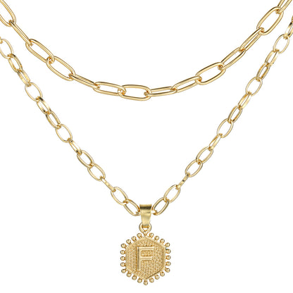 26 English pendant letter necklace creative