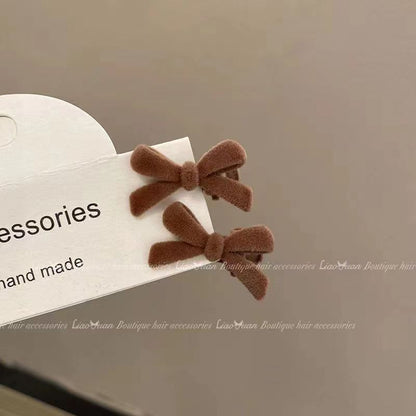 Bow Hair Clips Small Bangs Clip