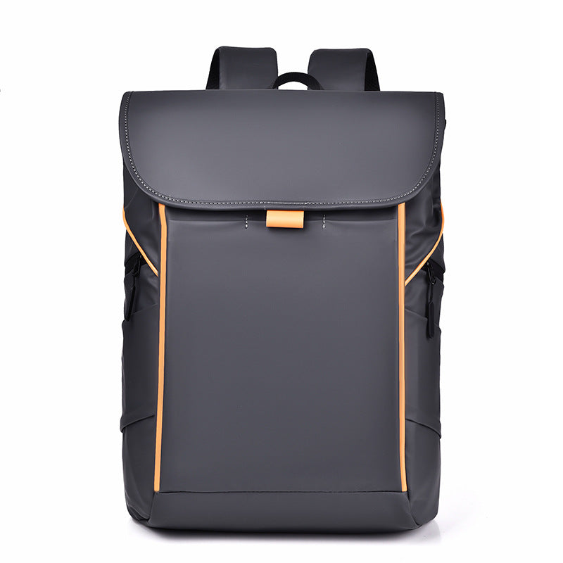 Contrasting color shoulder computer bag