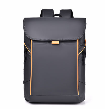 Contrasting color shoulder computer bag