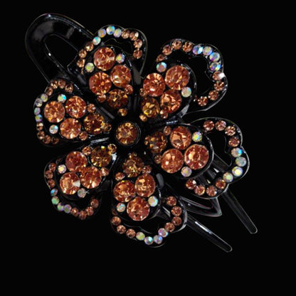 Elegant fixed pattern rhinestone hair accessories