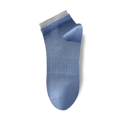 Cotton Mesh Breathable Men's Ankle Socks