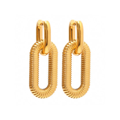 18K gold plated earrings wholesale