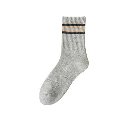 Thickened Fleece-Lined Winter Warm Men's Terry Socks Set