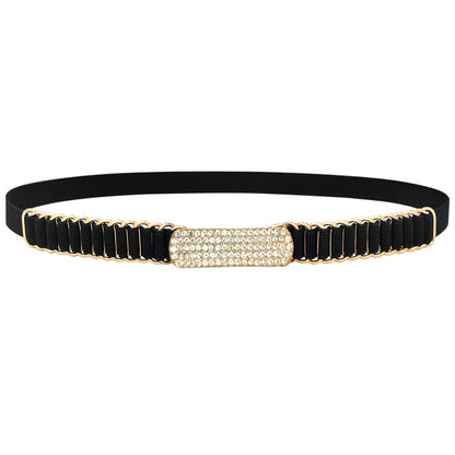 Elastic belt women's fine decoration trend