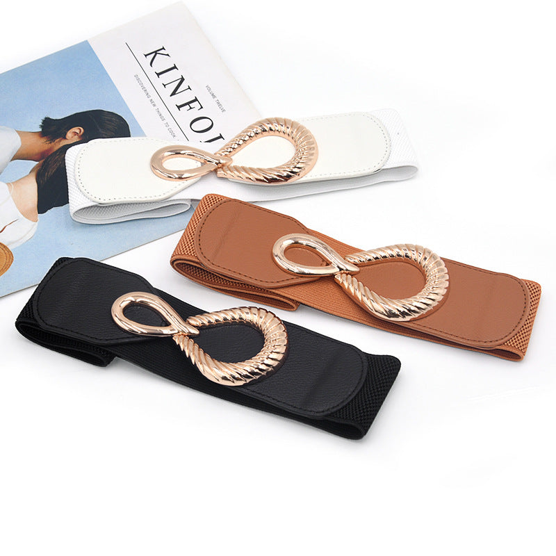 Fashion buckle belt women's wholesale