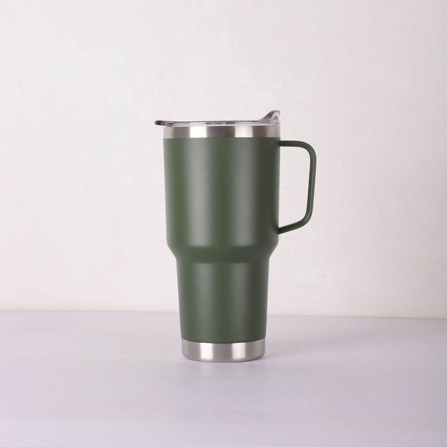 Handle double cover cup 304 stainless steel